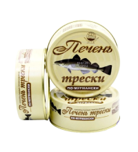 Печень трески по-Мурмански, 230гр