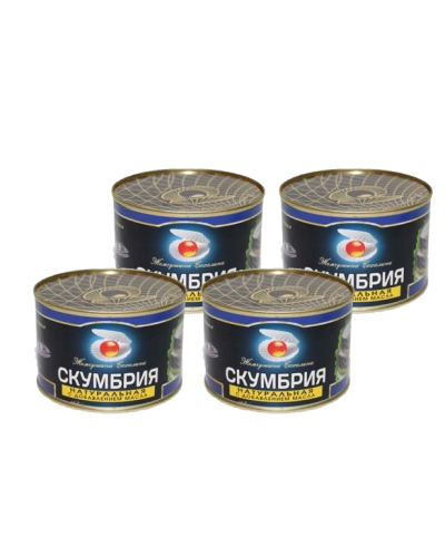 Скумбрия натуральная, 250 гр Скумбрия натуральная, 250 гр