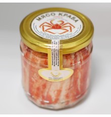 Мясо краба 520 гр (стекло)