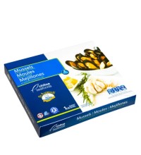 Мидии в чесночном соусе , 500 г