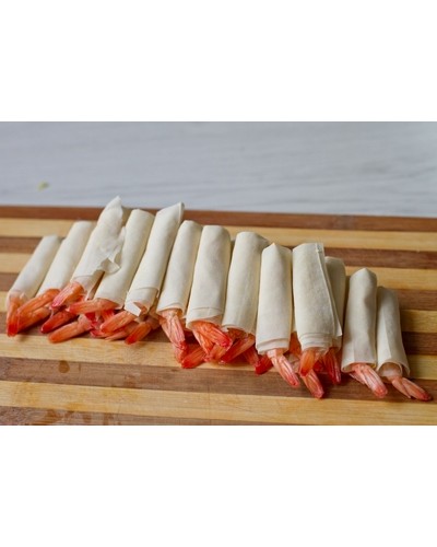 Креветки в тесте фило, 500гр 