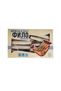 Креветки в тесте фило, 500гр 