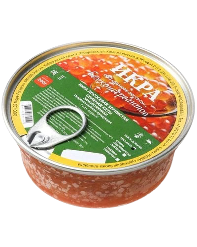 Икра красная кета замороженная , 200гр