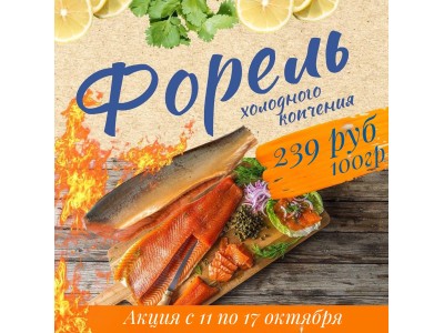 Акция с 11 по 17 октября! Акция с 11 по 17 октября!