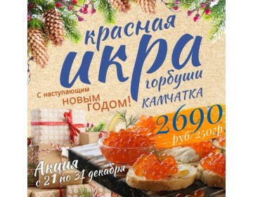 Акция с 20 по 31 декабря! 