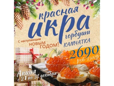 Акция с 20 по 31 декабря! 