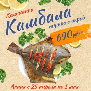  Акция : с 25 апреля по 1 мая ! 